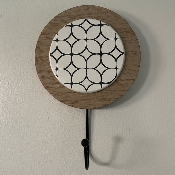 Decorative Wooden Modern Boho Wall Hook - Picture 1 of 4